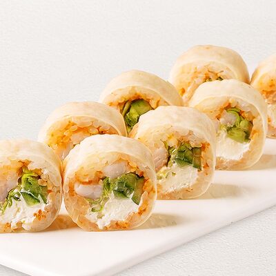 Спринг-ролл с креветкой в Суши Wok по цене 509 ₽