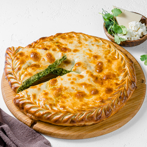 Дагестанский пирог с зеленью и творогом в Дагестанская Лавка по цене 790 ₽