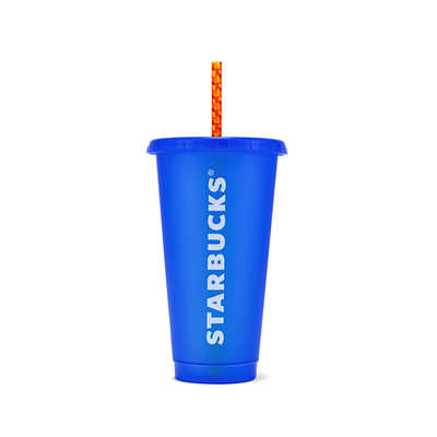 Стакан для холодных напитков для многоразового использования COLDCUP BLUE, 709 мл в Starbucks (R) по цене 1550 ₸