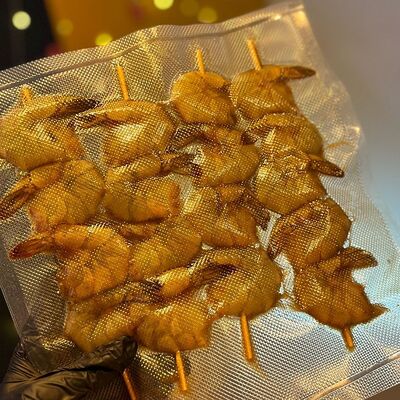 Шашлычок из креветок в соусе терияки в Food74 Court Суши Пицца по цене 1190 ₽