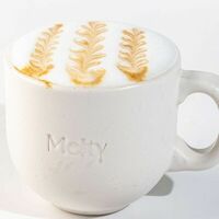 Латте на безлактозном молоке в Melty