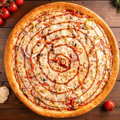 Пицца Барбекюв НОВО ПИЦЦА по цене 799 ₽