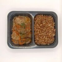 Печень куриная с гречей в Столовая на Советской 52