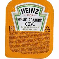 Кисло-сладкий соус Heinz в Бургер шеф