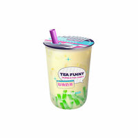 М Маракуйя-манго с кусочками яблока в Tea funny Bubble tea