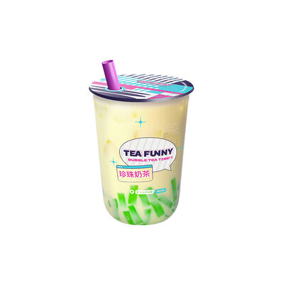 S Маракуйя-манго с кусочками яблока в Tea funny Bubble tea по цене 419 ₽