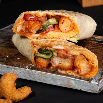 Мега Шаурма с креветками в Хиткрафт по цене 759 ₽