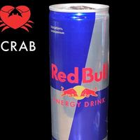 Red Bull в Суши Icrab