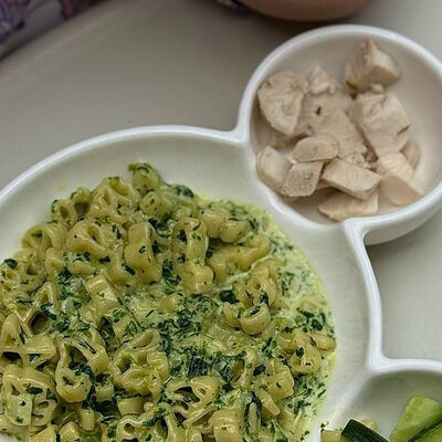 Паста со сливочным соусом в Camon Cafe по цене 330 ₽