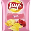 Чипсы Lays Краб в Буфет Локомотив по цене 120