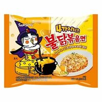 Лапша быстрого приготовления Четыре сыра Quattro Cheese Samyang, Корея в YA BAO