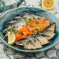 Рыбная тарелка в Маймун