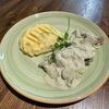 Медальоны из свиной вырезки с грибами и карт пюре в Shabby по цене 610