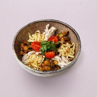 Поке с курицей и черным рисом в Кабуки