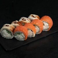 Форель-угорь в Sushi Yoshitake Omakase