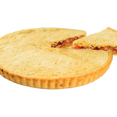 Английский пирог с томлеными яблоками и брусникой (средний) в Машенькины пироги по цене 1160 ₽