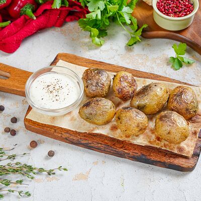Картофель на углях в Домашний Вкус по цене 300 ₽