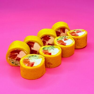 Тортилья с лососем в Хочу суши по цене 569 ₽