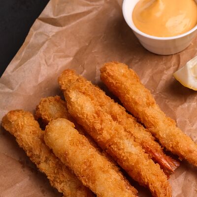 Креветки в панировкев Жигули паб по цене 680 ₽