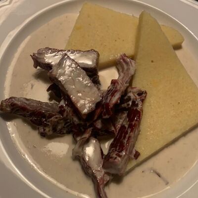 Мясо, копченное в сливочном соусе с пастой в Настроение вкуса по цене 765 ₽