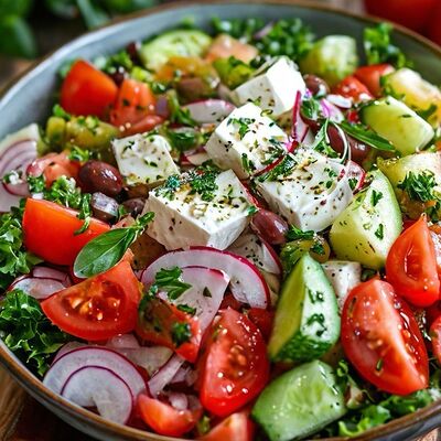 Салат Греческий в Восточная долина по цене 420 ₽