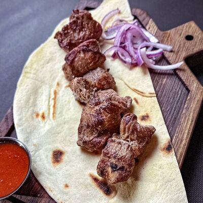 Шашлык из индейки в Мясоедовская по цене 1200 ₽