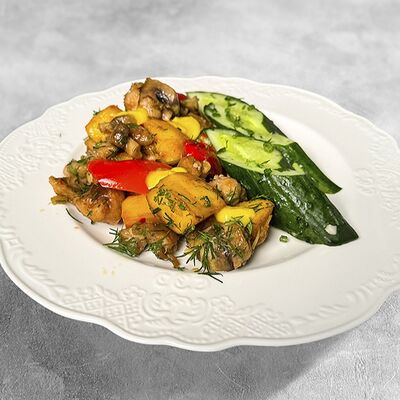 Жаровня с курицей в MaMa Mia по цене 647 ₽