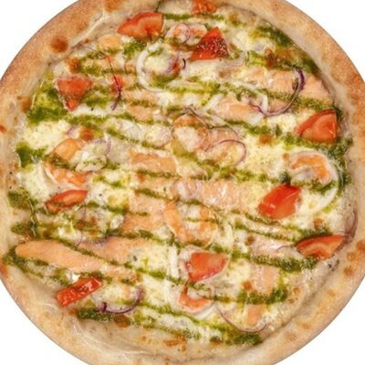 Пицца Морской каприз с креветочным бортиком в Царь-еда по цене 1450 ₽