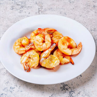 Жареные креветки с чесноком и чили в Ресторан Арбат по цене 690 ₽