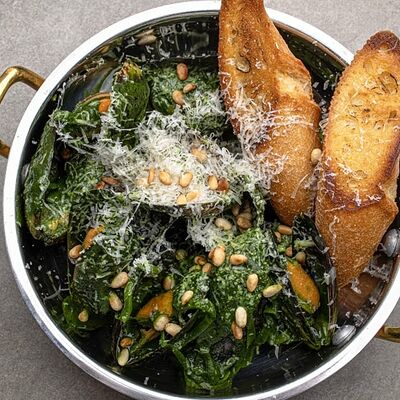 Мидии - песто - пармезан в 321 Club by Novikov по цене 1150