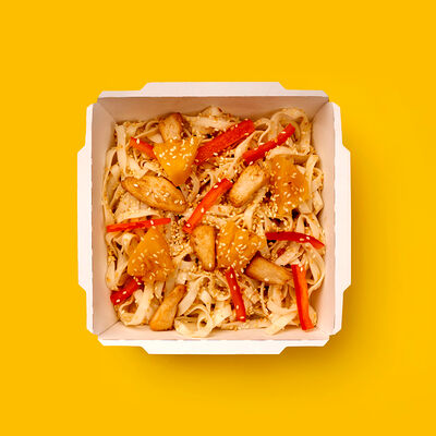 Вок Огненный цыпленок в WOK&GO по цене 449 ₽