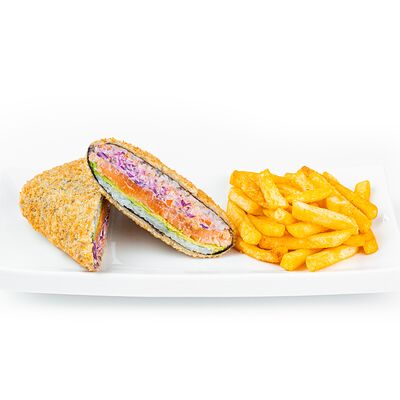 MARLIN бургер с лососем в Марлин по цене 1140 ₽