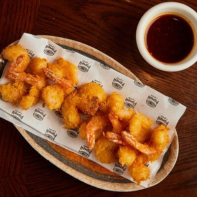 Креветки темпура в Рамен с уткой по цене 970 ₽