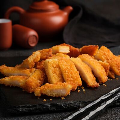 Куриная грудка в панировке в Момо по цене 610