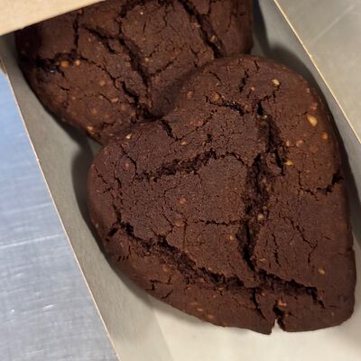 Шоколадное овсяное печенье без глютена и сахара в Right Cake по цене 270 ₽