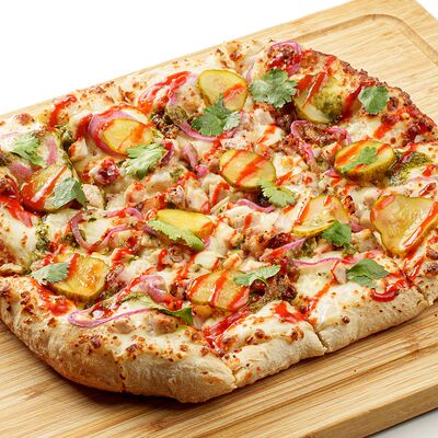 Римская пицца Порке кремо в Пицца Гусь по цене 534 ₽