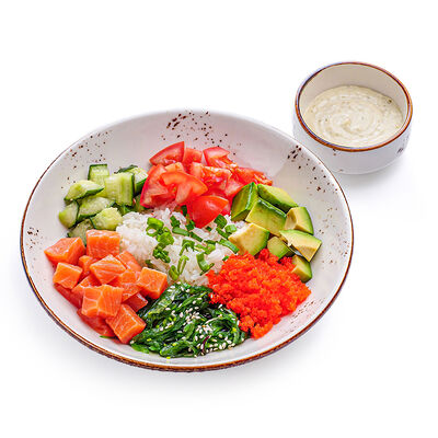 Поке с лососем в Окинава по цене 880 ₽