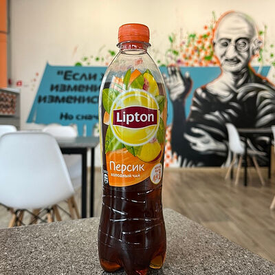 Чай Lipton персик в Мировая шаурма по цене 185 ₽