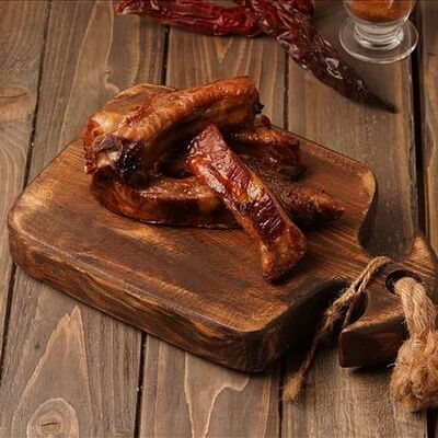Свиные ребрышки Хрустящая корочка в Балкан Гриль Вкус Сербии по цене 480 ₽