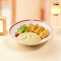 Куриные наггетсы с картофельным пюре в Тануки