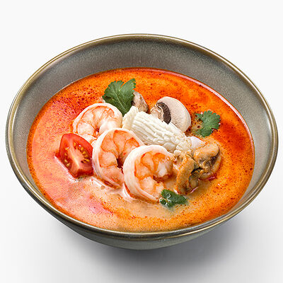 Том Ям с морепродуктами в Вкус и лосось по цене 820 ₽