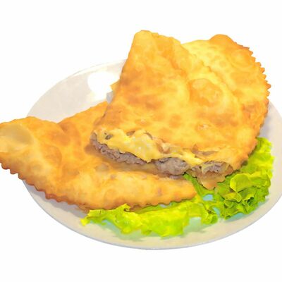 Чебурек с курицей и сыром в ЧебуречнаяСССР по цене 260 ₽