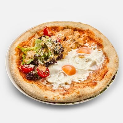 Пицца-завтрак Цезарь в Сахар по цене 675 ₽