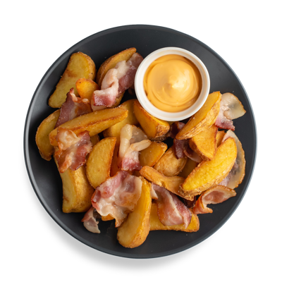 Айдахо с беконом и сырным соусом в Готово китчен по цене 251 ₽