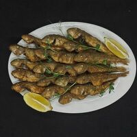 Барабулька жареная в Кафе сон у моря