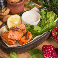 Шашлык из семги в Мушмула