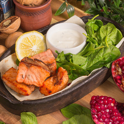 Шашлык из семги в Мушмула по цене 659