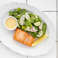 Стейк из лосося в R14