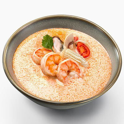 Том Ям не острый в Вкус и лосось по цене 820 ₽