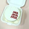 Бенто-торт Amor ваниль-клубника в Кондитерская Cakesmile по цене 2700
